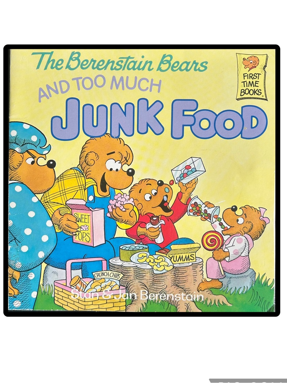 BUNDLE & SAVE🐻 The Berenstain Bears & Too Much JUNK FOOD Book